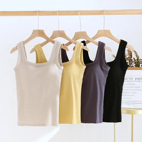 Leisure Semi Sweetheart Rib Tank