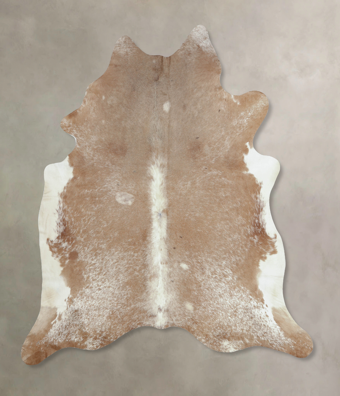 Light Caramel Cowhide Rug #B9758