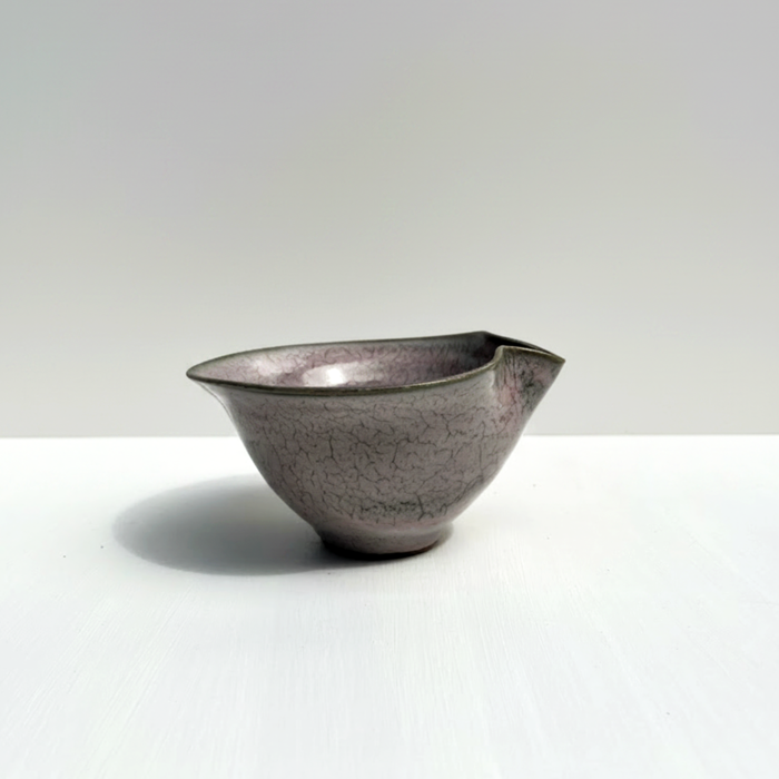 Lilac Matcha Bowl with Spout