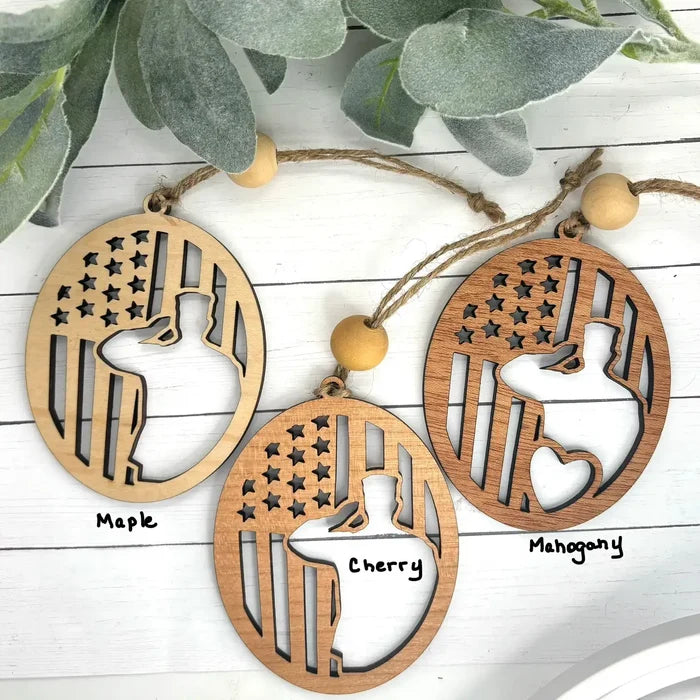Lion-Strength & Protection Story Card Ornament / Car Charm