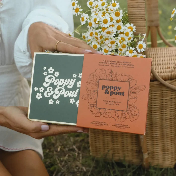 Lip Care Duo - Orange Blossom by Poppy & Pout