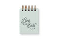 Live Your Best Life Mini Jotter Notebook