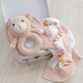 Living Textiles-Huggable Knit Rattle-Bunny
