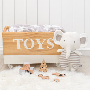 Living Textiles-Whimsical Knit Toy Eli Elephant