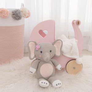 Living Textiles-Whimsical Knit Toy Ella Elephant