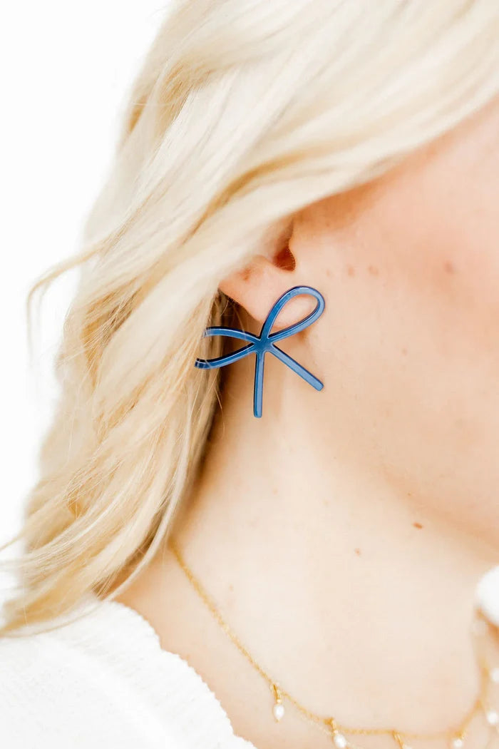 Lola Bow Earrings