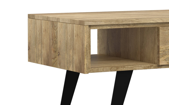 Refined Natural Mango | Lowry Coffee Table in Mango