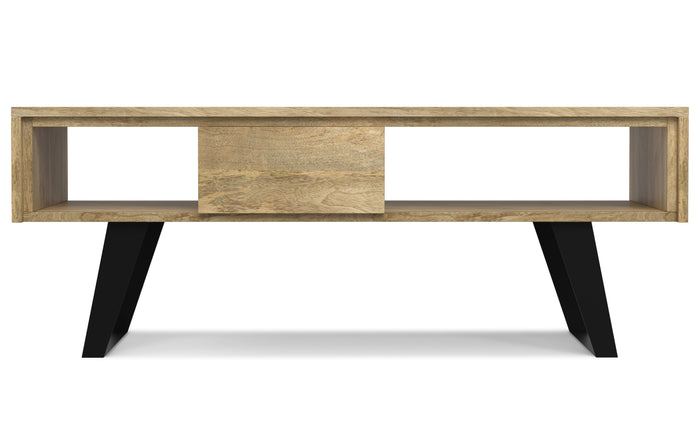 Refined Natural Mango | Lowry Coffee Table in Mango