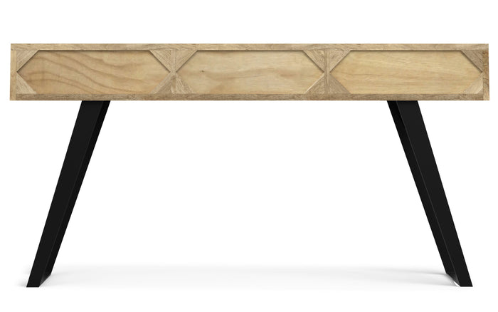 Refined Natural Mango | Lowry Solid Mango Console Sofa Table