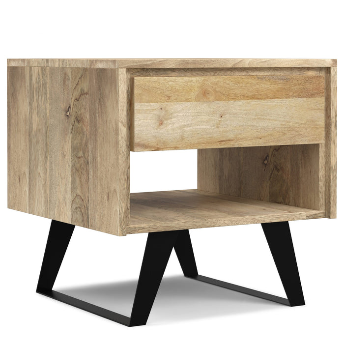 Refined Natural Mango | Lowry End Table