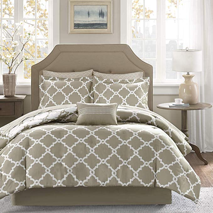 Madison Park Essentials Meritt Reversible 9-Pc. Full Comforter Set - Machann.com
