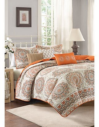 Madison Park Tangier’s 6-Pc. Full/Queen Covelet Set - Machann.com