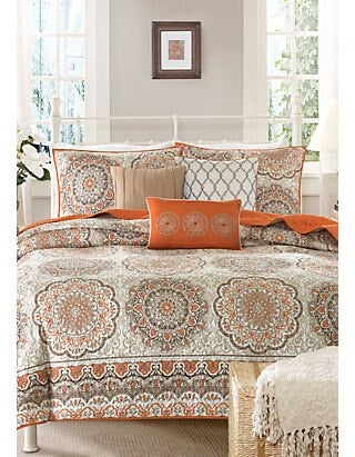Madison Park Tangier’s 6-Pc. Full/Queen Covelet Set - Machann.com
