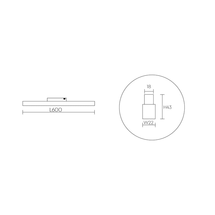 Magnetic Light ML4 AUGUST 24 4000K – magnetic track lighting, view 7 | LAMP & LIGHT - Design forward Decorative lamp , Downlights, pendant lamp , striplights