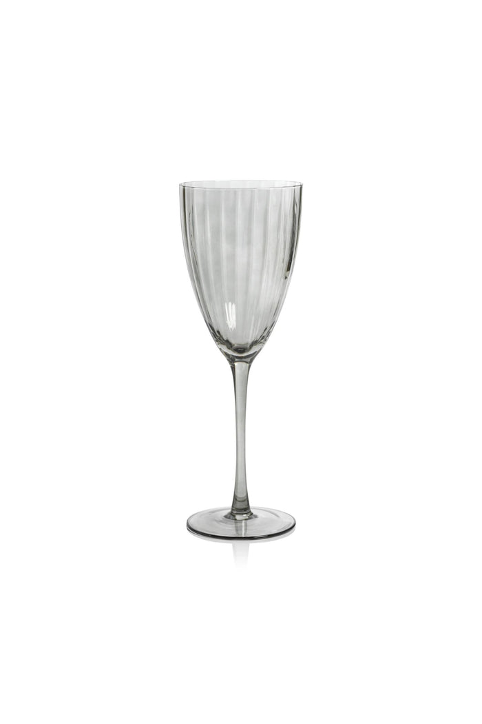 Malden Optic White Wine Glasses - Smoke - Set of 4