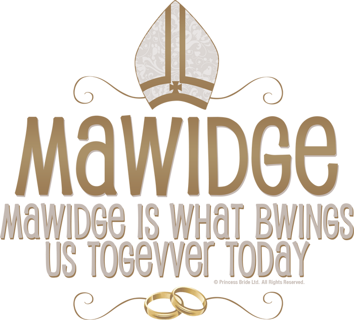 Mawidge Wedding Men's Baseball T-Shirt