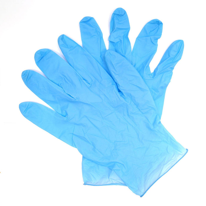 Medium 100 Disposable Blue Nitrile Gloves powder-free, ambidextrous, non-sterile (Copy)