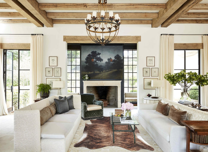 Medium Brindle Cowhide Rug #B9763