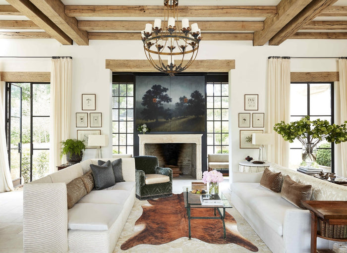 Medium Brindle Cowhide Rug #B9753