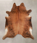 Medium Brindle Cowhide Rug #A34250