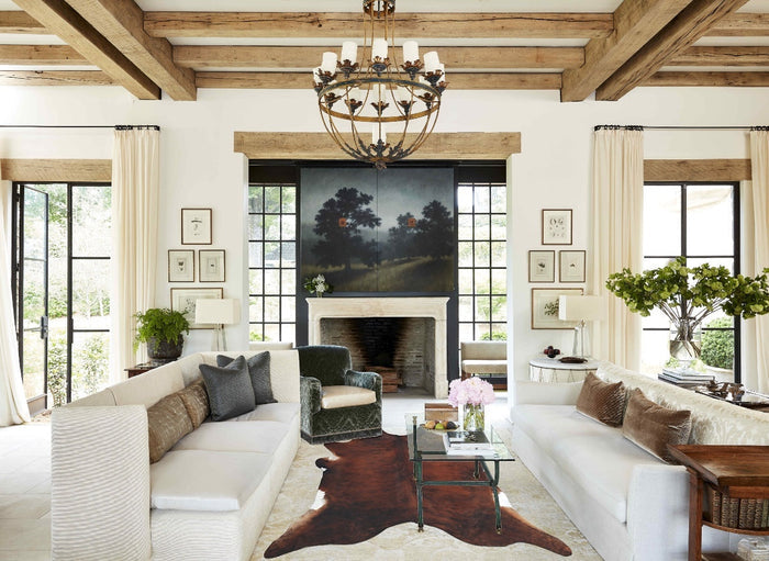 Medium Brindle Cowhide Rug #B9759