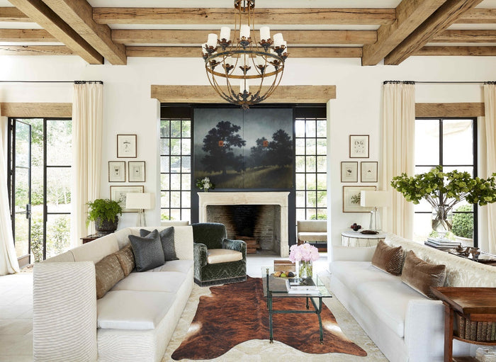 Medium Brindle Cowhide Rug #B9760