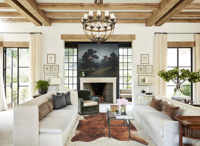 Medium Brindle Cowhide Rug #B9762