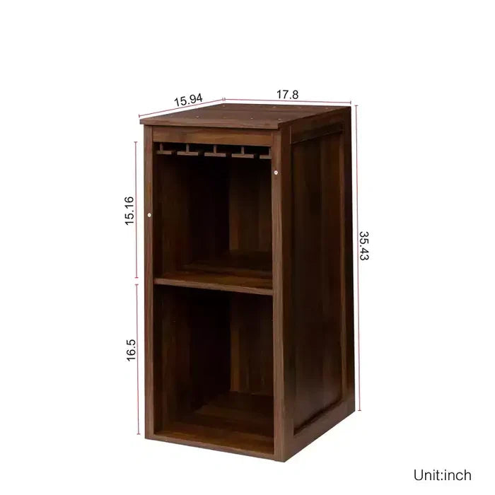 GDFStudio Tristan Rustic Modular Wine Rack