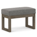 Grey / Linen Style Fabric