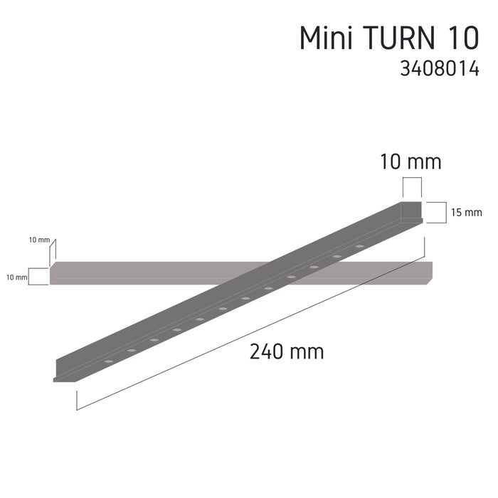 Mini Tracklight MT14 Mini TURN 10 4000K – mini LED track spotlight, view 3 | LAMP & LIGHT - Design forward Decorative lamp , Downlights, pendant lamp , striplights