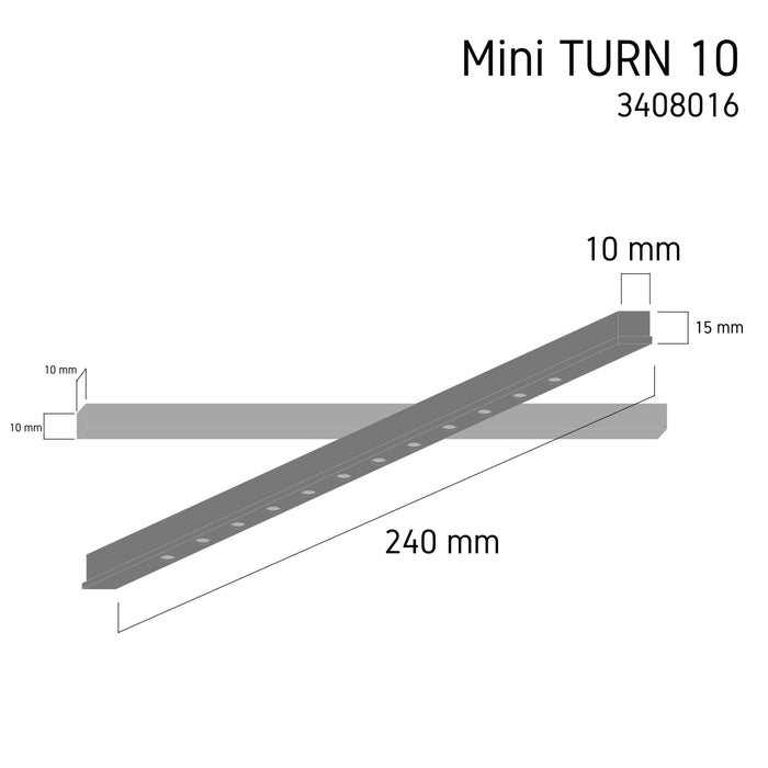 Mini Tracklight MT16 Mini TURN 10 4000K – mini LED track spotlight, view 3 | LAMP & LIGHT - Design forward Decorative lamp , Downlights, pendant lamp , striplights