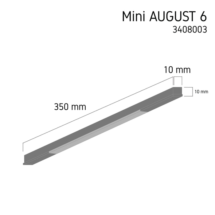 Mini Tracklight MT3 Mini AUGUST 6 3000K – mini LED track spotlight, view 3 | LAMP & LIGHT - Design forward Decorative lamp , Downlights, pendant lamp , striplights