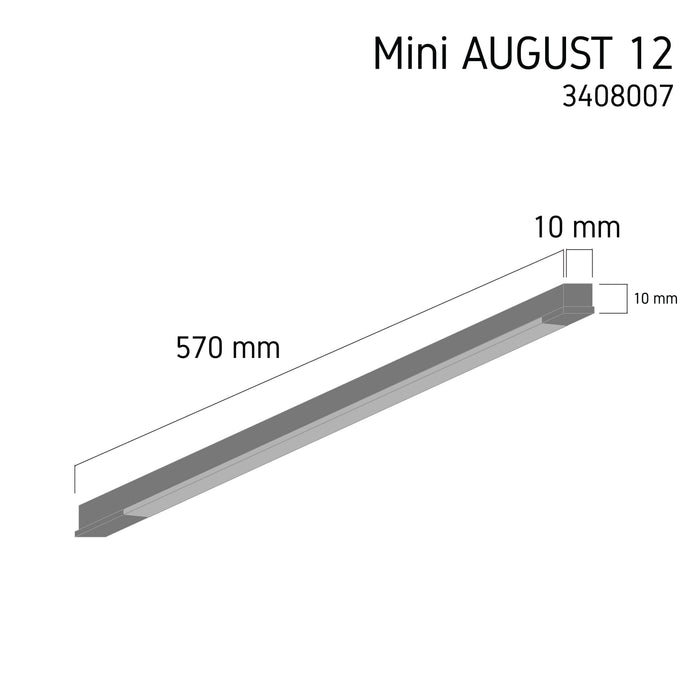 Mini Tracklight MT7 Mini AUGUST 12 3000K – mini LED track spotlight, view 3 | LAMP & LIGHT - Design forward Decorative lamp , Downlights, pendant lamp , striplights