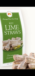 Mississippi Cheese Straw Factory-Key Lime Straws 6.5 oz