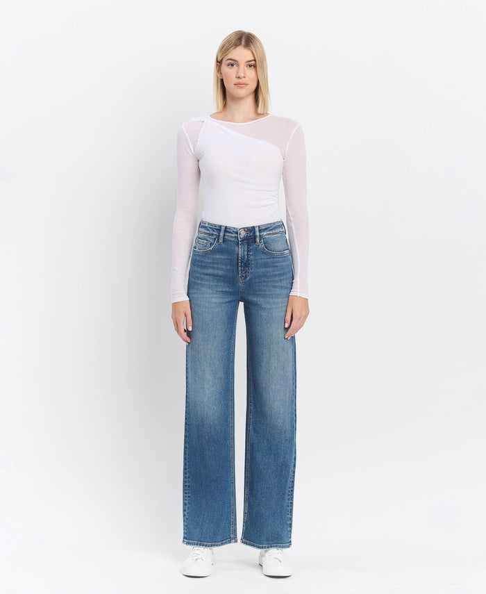 Missy Super High Rise Wide Leg Jeans