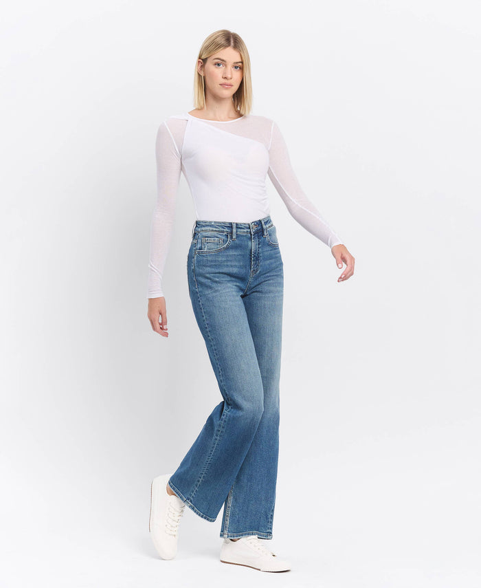 Missy Super High Rise Wide Leg Jeans