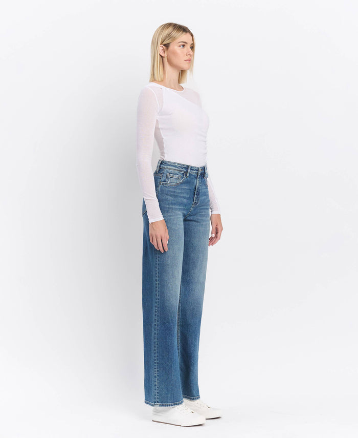 Missy Super High Rise Wide Leg Jeans