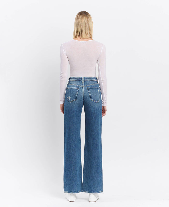 Missy Super High Rise Wide Leg Jeans