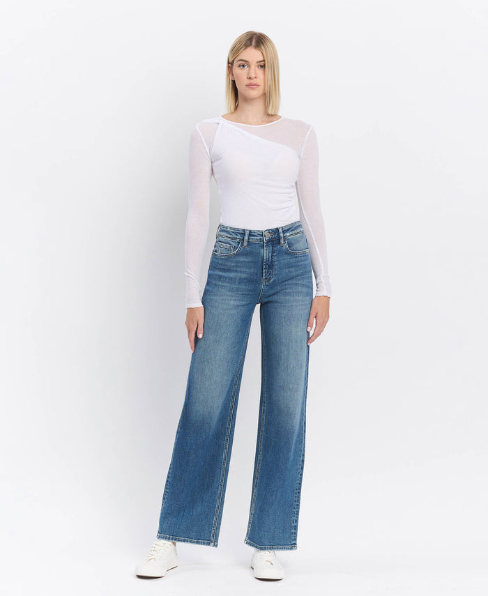 Missy Super High Rise Wide Leg Jeans