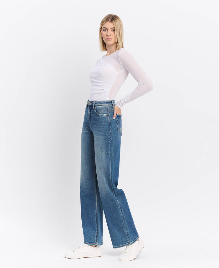 Missy Super High Rise Wide Leg Jeans