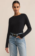 Modern Slub Long Sleeve Tee