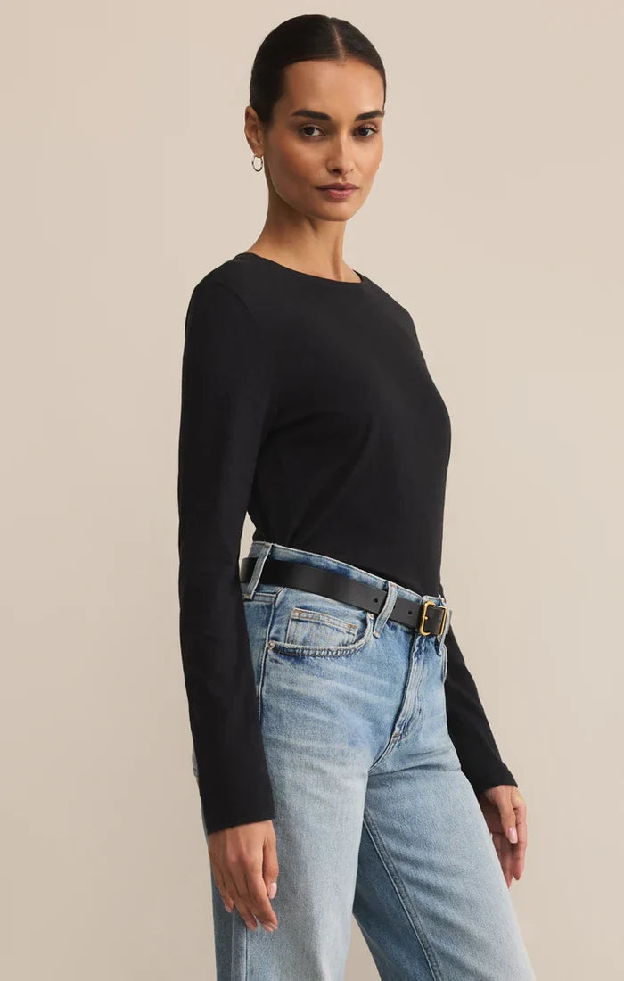 Modern Slub Long Sleeve Tee