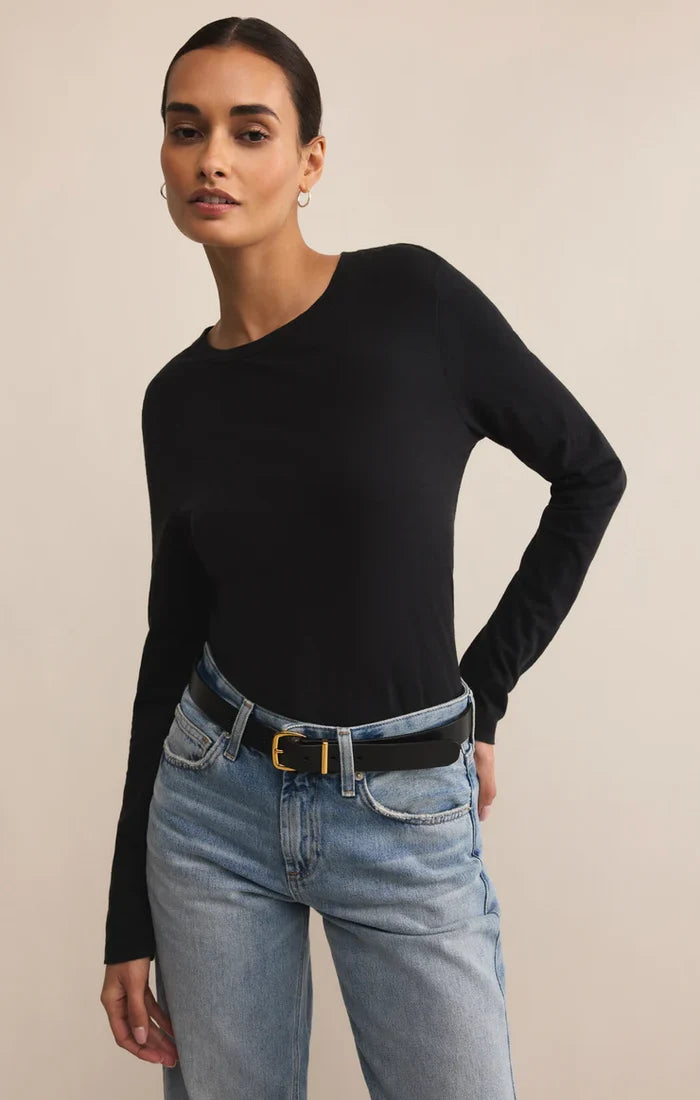 Modern Slub Long Sleeve Tee