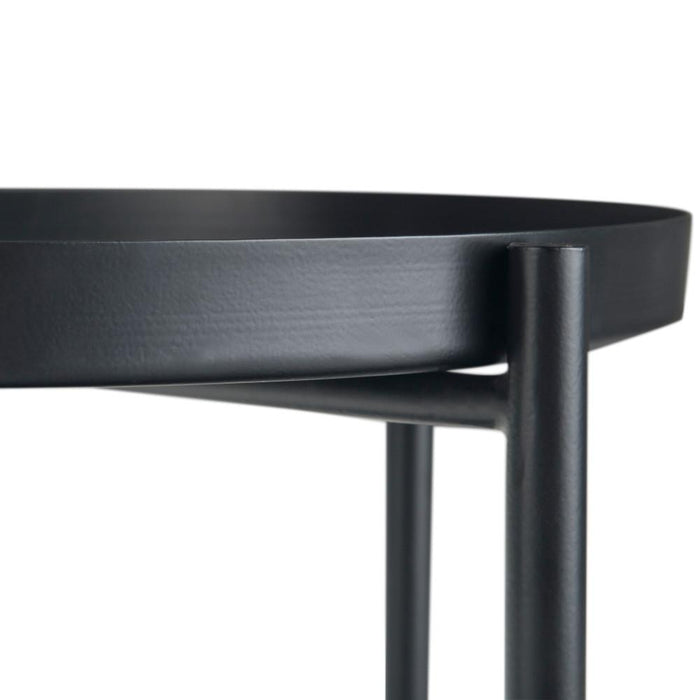 Black | Monet Metal End Table