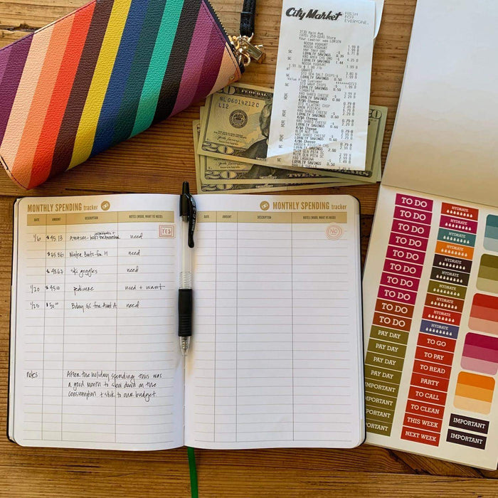 Money Journal Monthly Spending