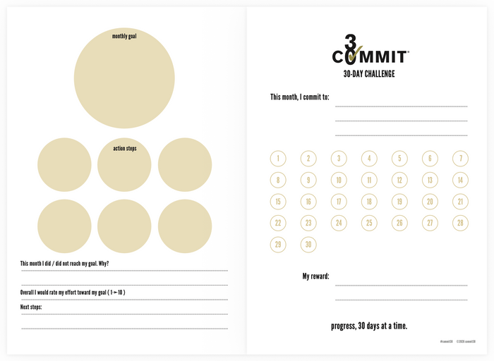 Monthly Planner - Printable PDF