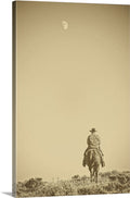 Moonrise Ride Canvas Print