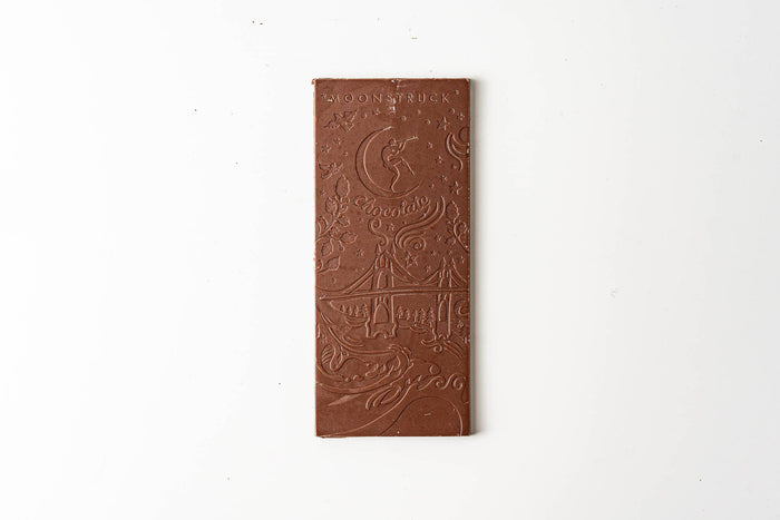 Moonstruck Chocolate Crunchy Milk Salted Toffee Bar