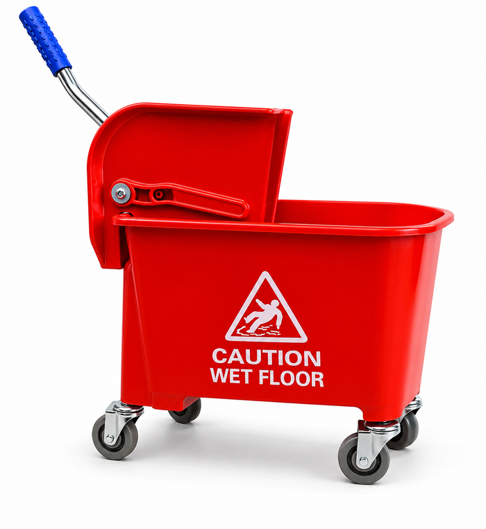 Mop Bucket Trolley with wringer - 20L
