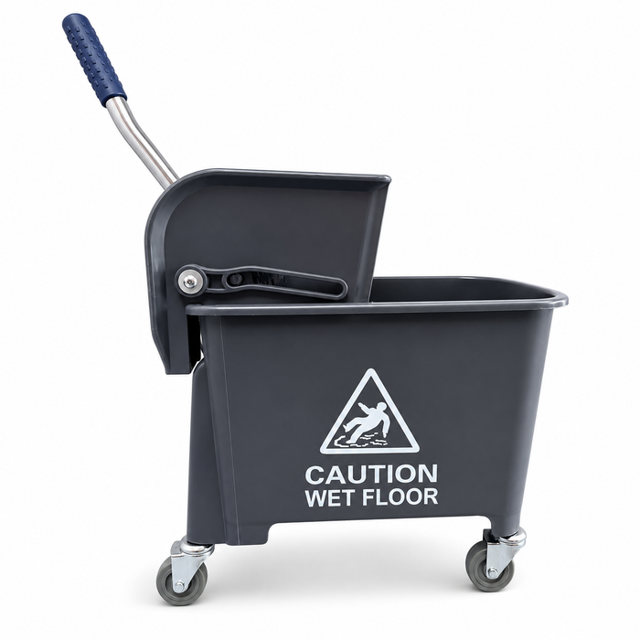 Mop Bucket Trolley with wringer - 20L